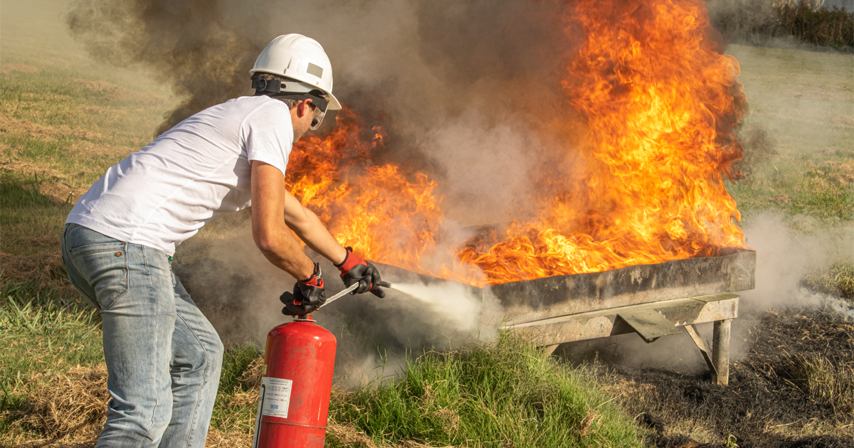 YANGIN EĞİTİMİ VE YANGIN TATBİKATI